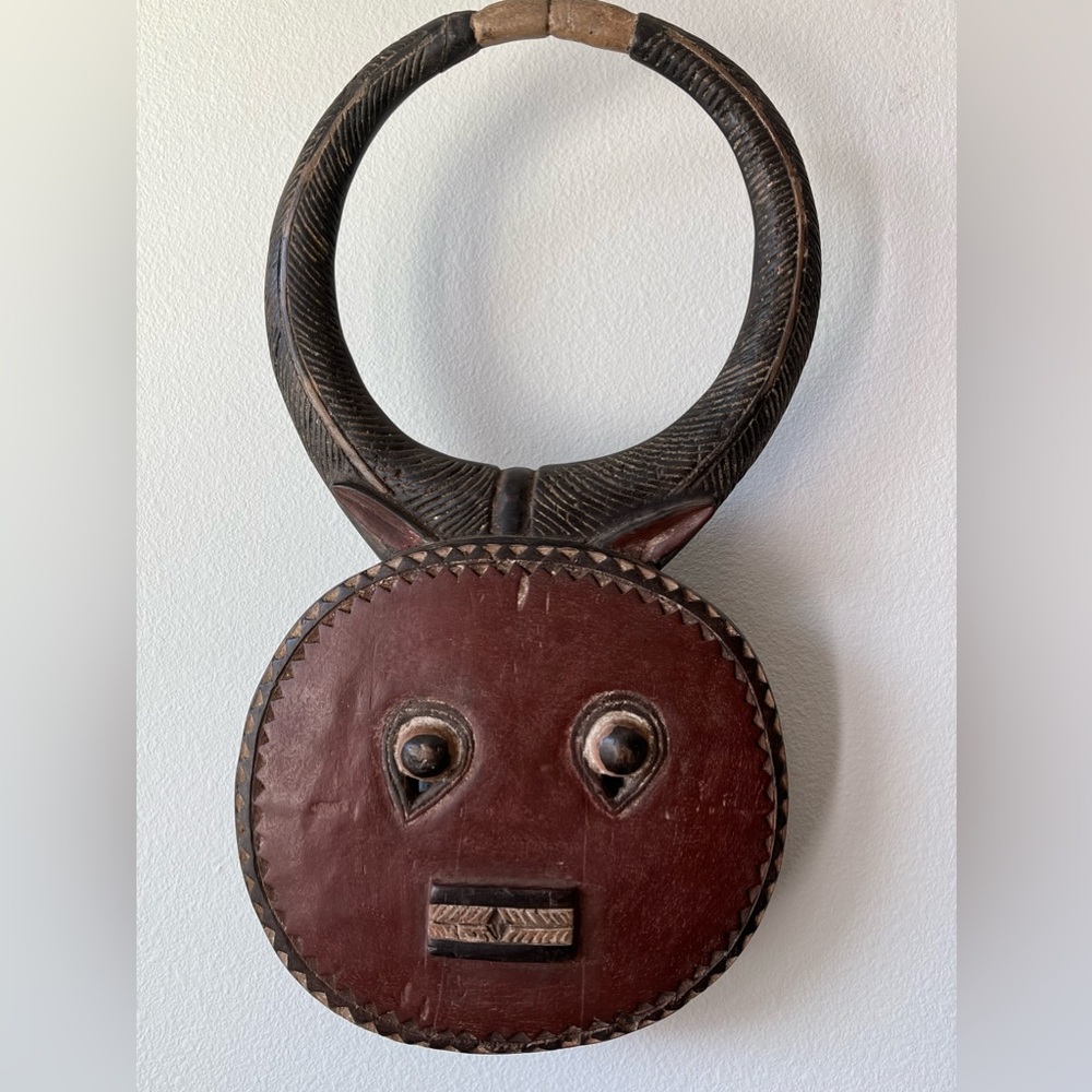 African Tribal Mask - Ivory Coast - Goli kple-kple ( Baoule people)